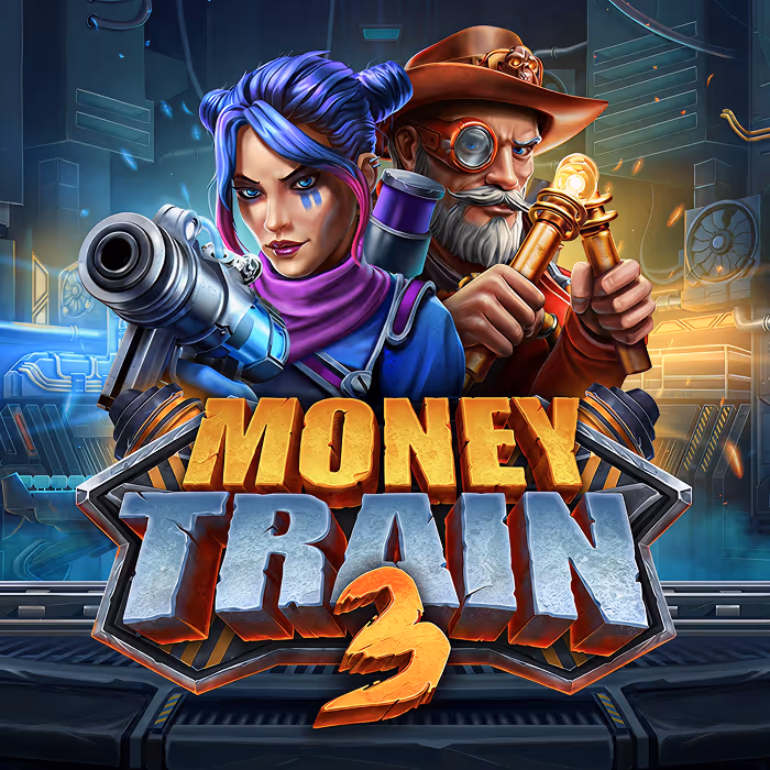 Slot Money Train 3 a tema far west con funzione caccia bonus e moltiplicatori progressivi